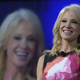 Kellyanne Conway speaking at CPAC on Thursday. Photo via AP